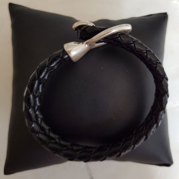 Fecho de gancho Zamak para couro Redondo 05 mm