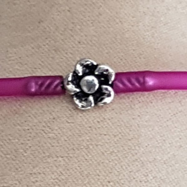 Fermoir pour cordon Pvc Creux 3 mm