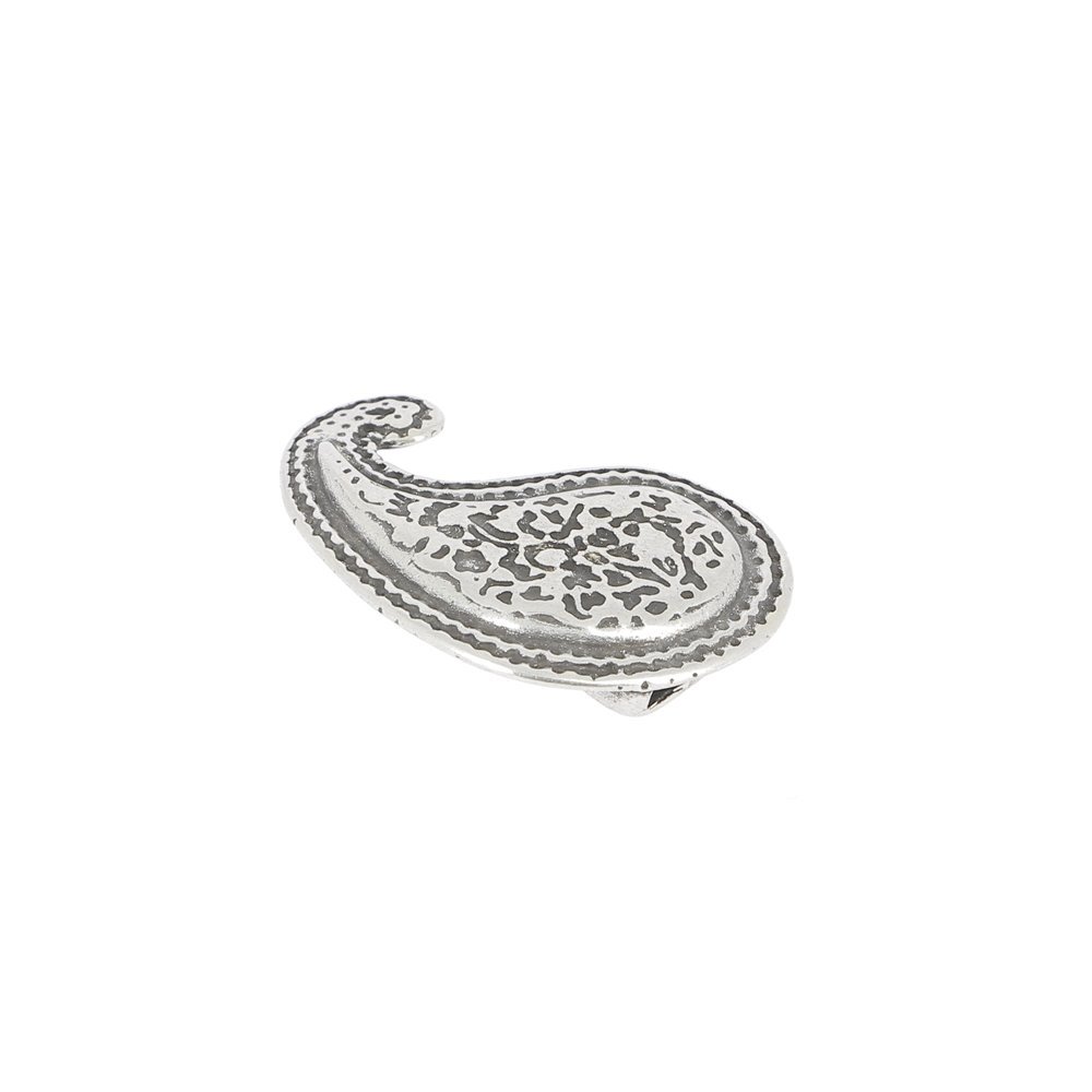 Fecho de cinto em couro Zamak de 10 mm