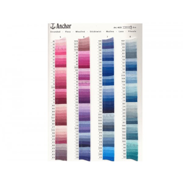 Linha de bordar Anchor cor 0922