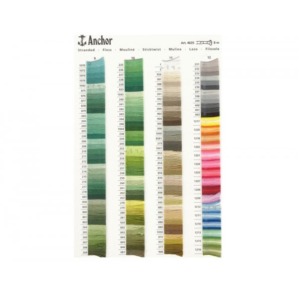 Linha de bordar Anchor cor 1042