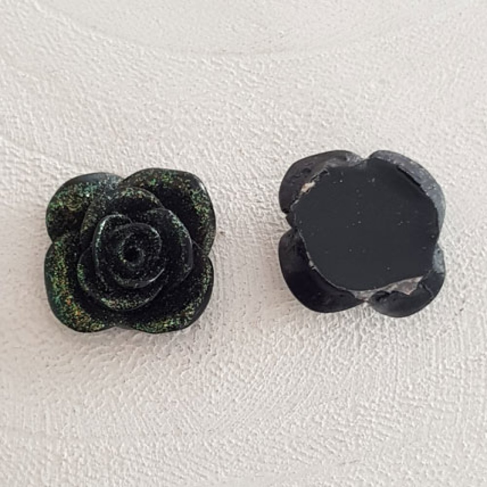 Flor sintética 20 mm N°05-03 Preto