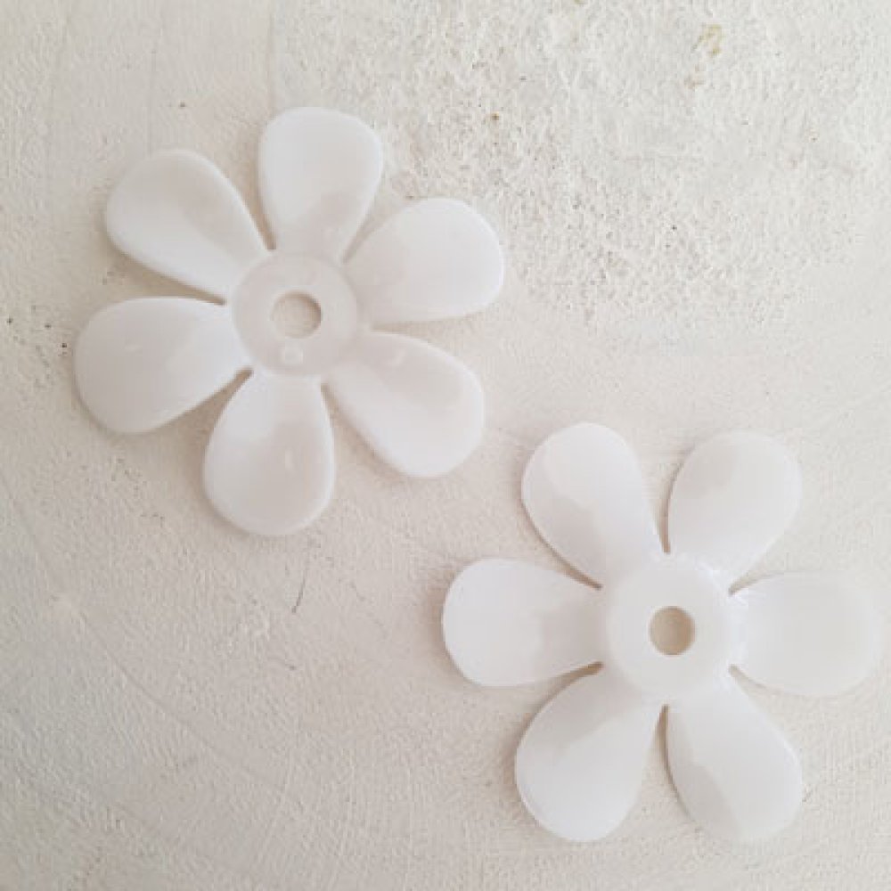 Flor sintética N°01 Branco