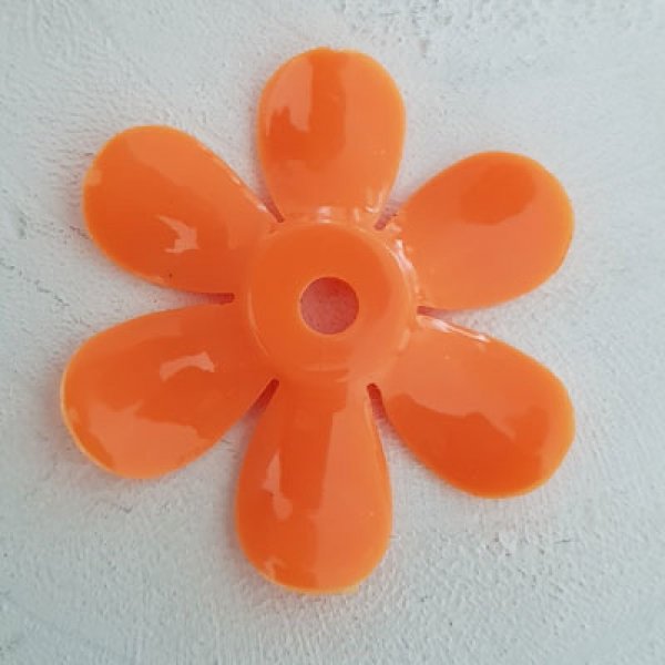 Flor sint&eacute;tica N&deg;01 Laranja