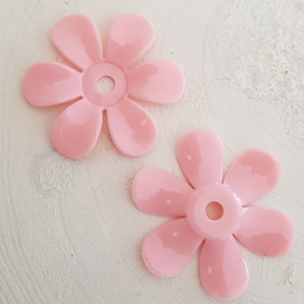 Flor sint&eacute;tica N&deg;01 Rosa