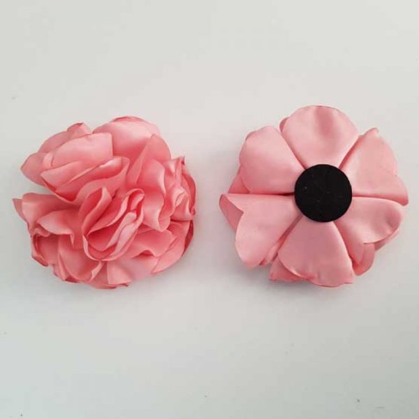 Fleur Tissus Uni 6 p&eacute;tales N&deg;01-07