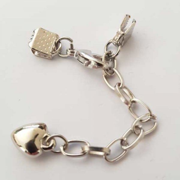 Fecho de garra do kit La&ccedil;o de cora&ccedil;&atilde;o com fecho de lagosta 6 mm