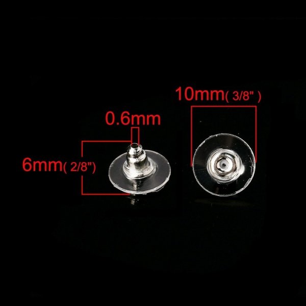 Embalagem de 100 pontas de brinco n.&ordm; 05 (50 pares).