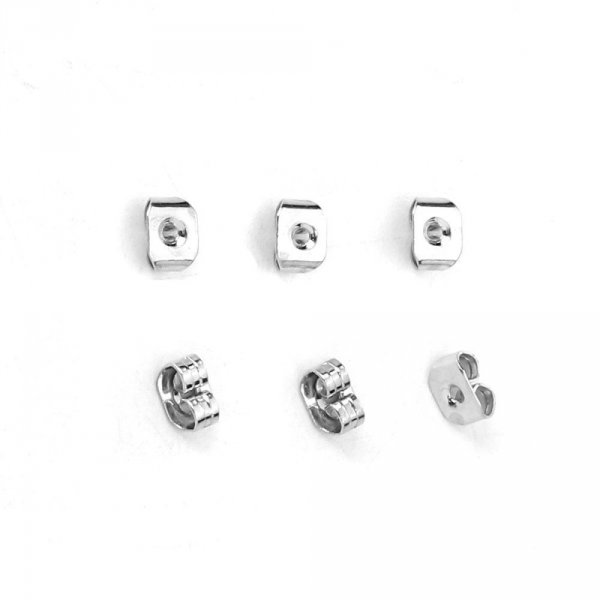 Lote de 200 pontas de brinco n.&ordm; 04 (100 pares).