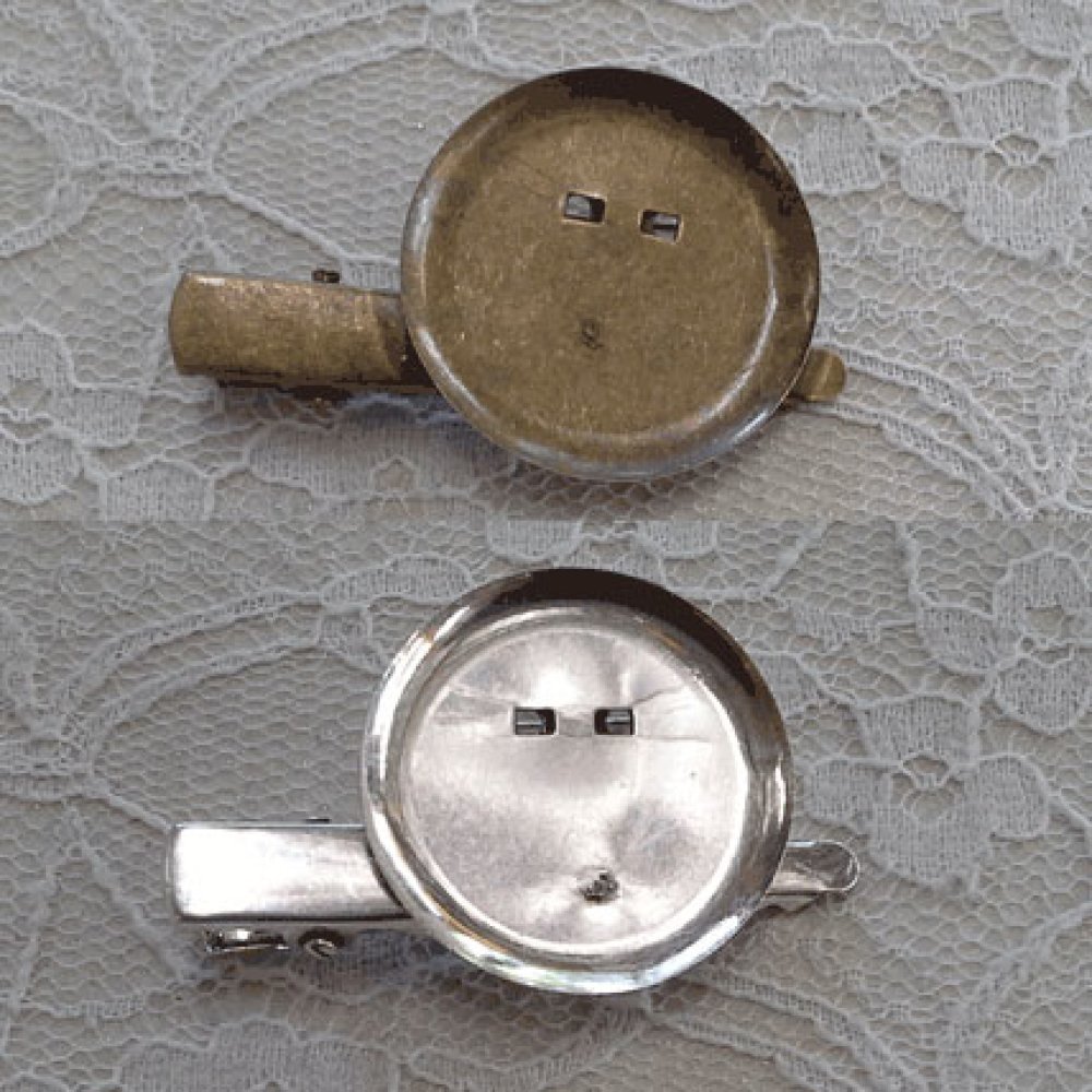 Conjunto de 5 suportes para pinos de bandeja - Cor bronze 48 mm x 8 mm.