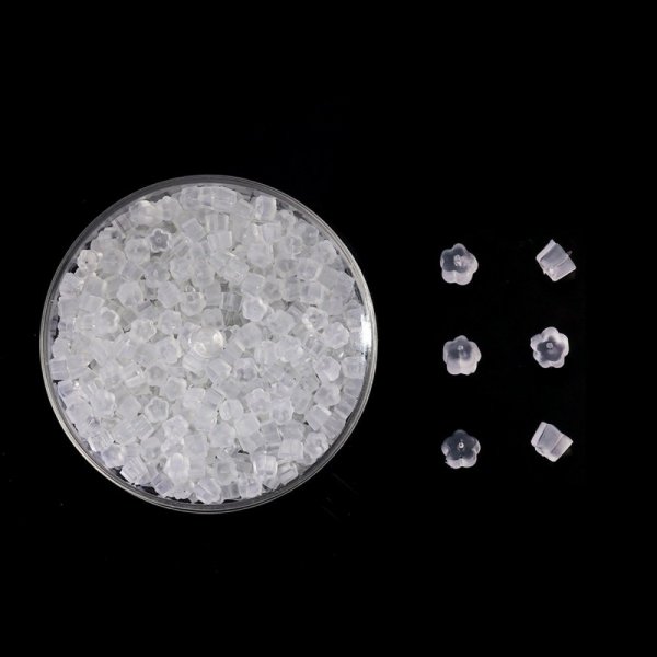 Lote de 600 pontas de orelha N&deg;01 (ou seja, 300 pares) para brincos.