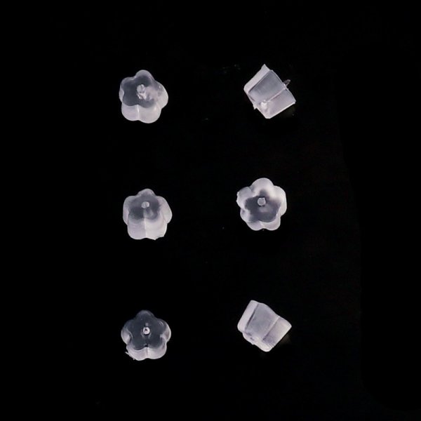 Lote de 600 pontas de orelha N&deg;01 (ou seja, 300 pares) para brincos.