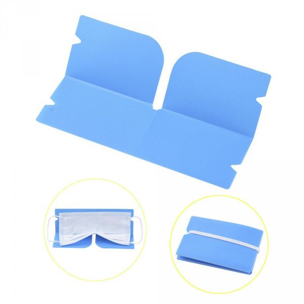 Organizador de clipes de pl&aacute;stico para arruma&ccedil;&atilde;o Azul escuro