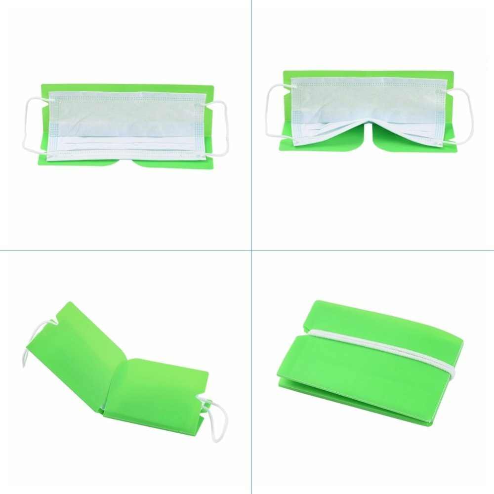 Organizador de clips de arrumação em plástico Lime