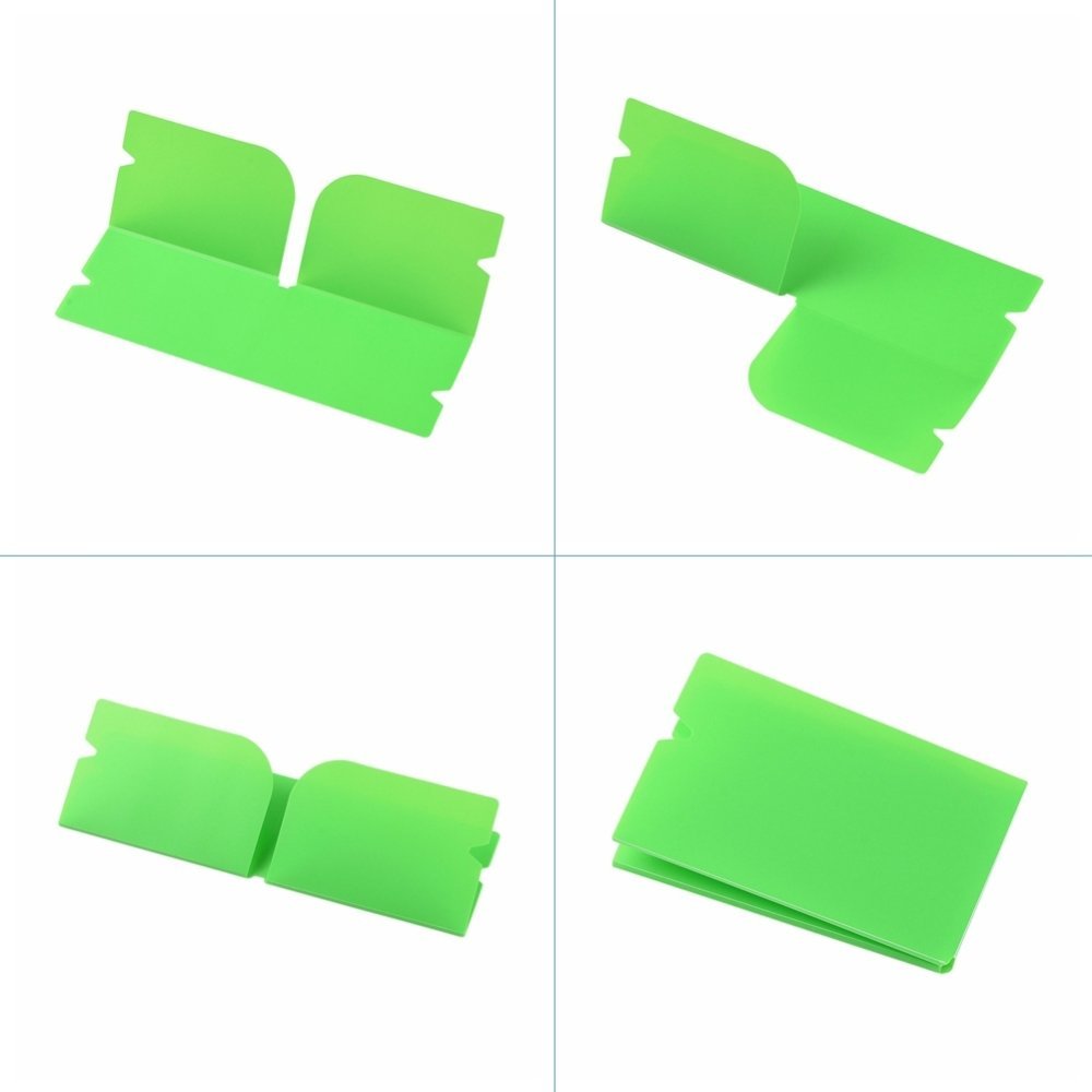 Organizador de clips de arrumação em plástico Lime