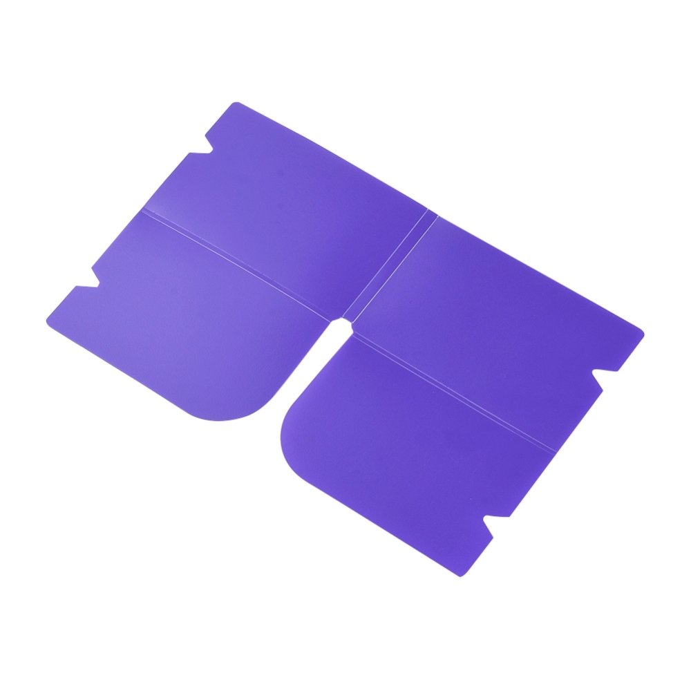 Organizador de clips de arrumação em plástico roxo