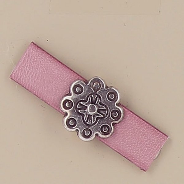 Passagem 06 mm em Zamak N&deg;02 Prata