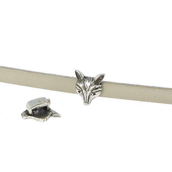 Passagem 06 mm em Zamak N&deg;38 Prata