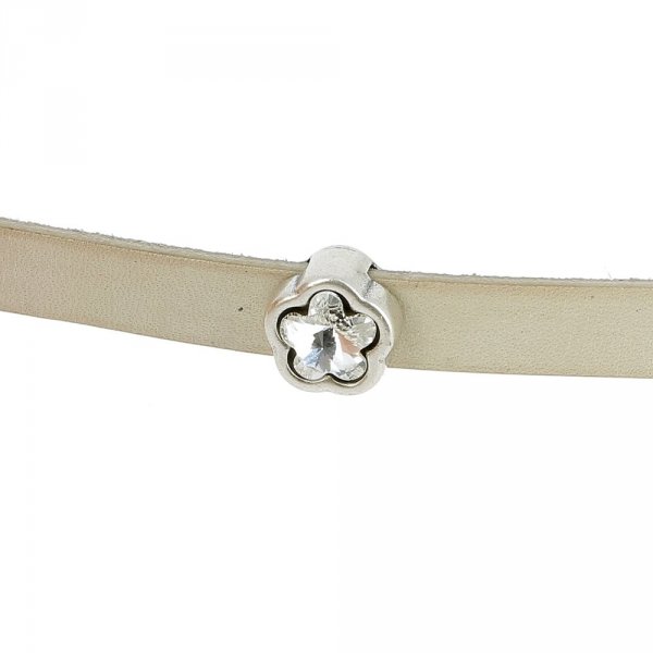 Passagem Zamak de 10 mm N&deg;26 Prata