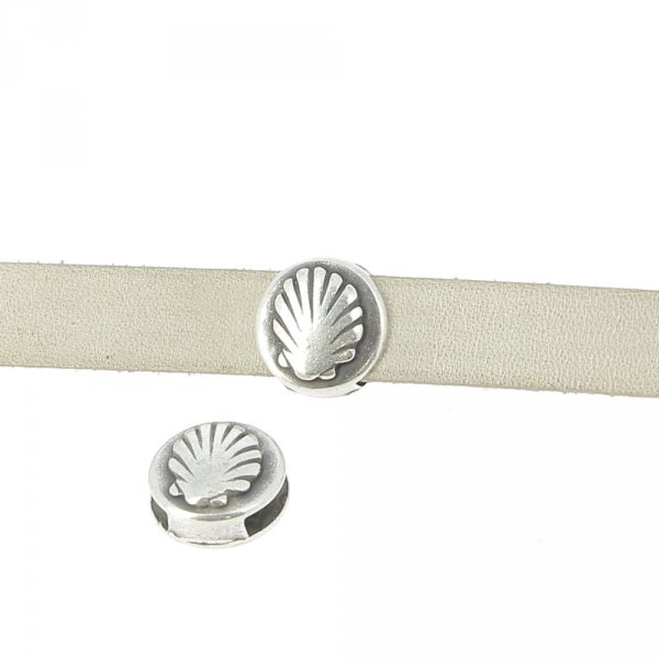 10 mm Passagem de Zamak N&deg;28 Prata