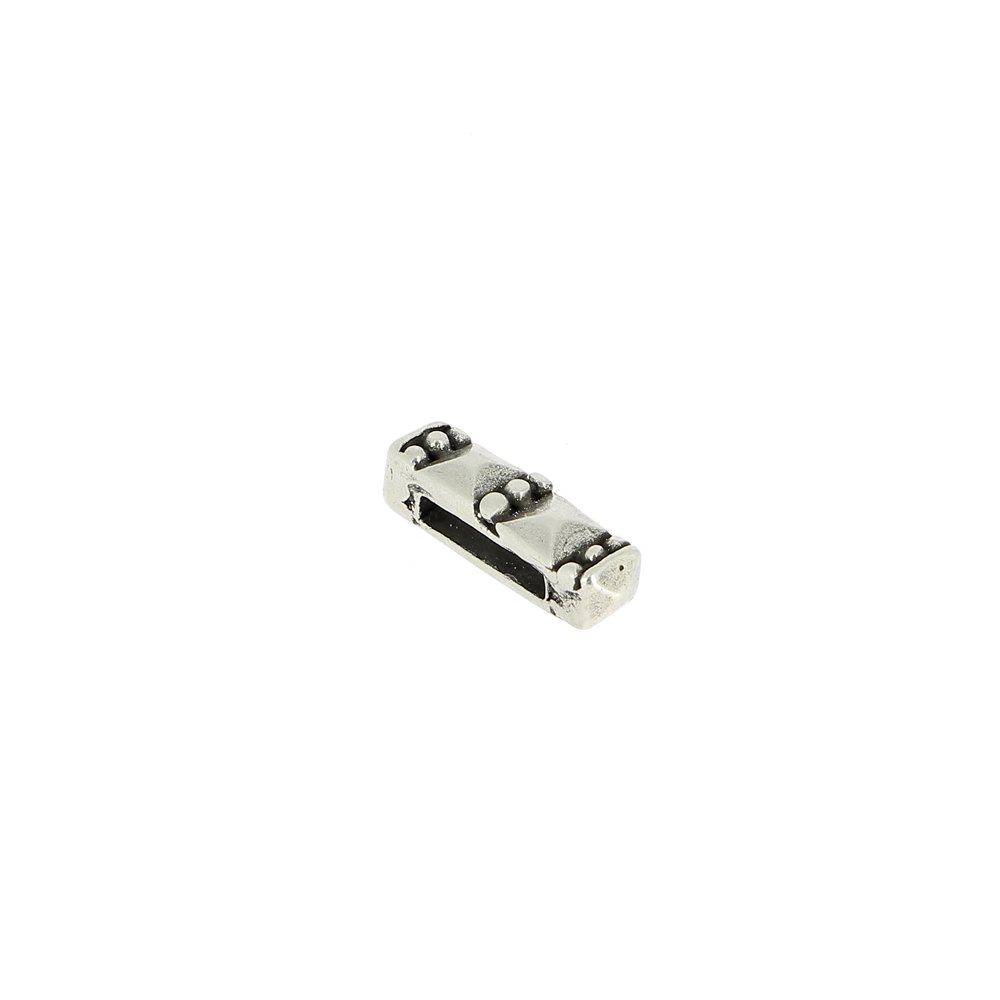 10 mm Passagem de Zamak N°29 Prata