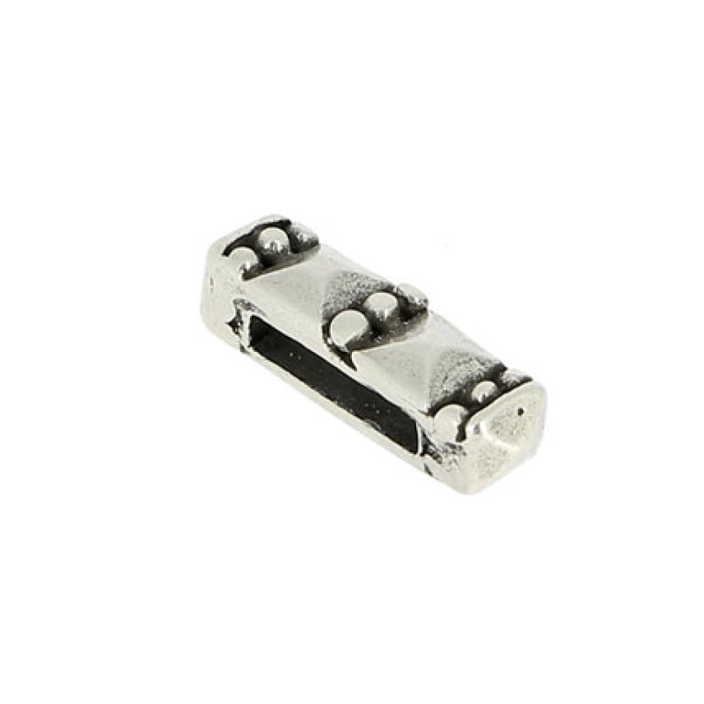 10 mm Passagem de Zamak N°29 Prata