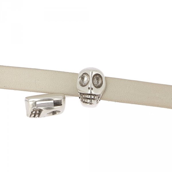 Passagem Zamak de 10 mm N&deg;47 Prata