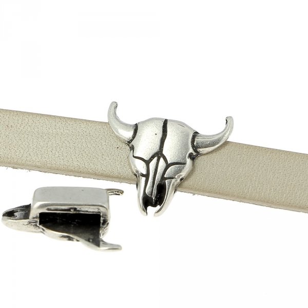 Passagem Zamak de 10 mm N&deg;48 Prata