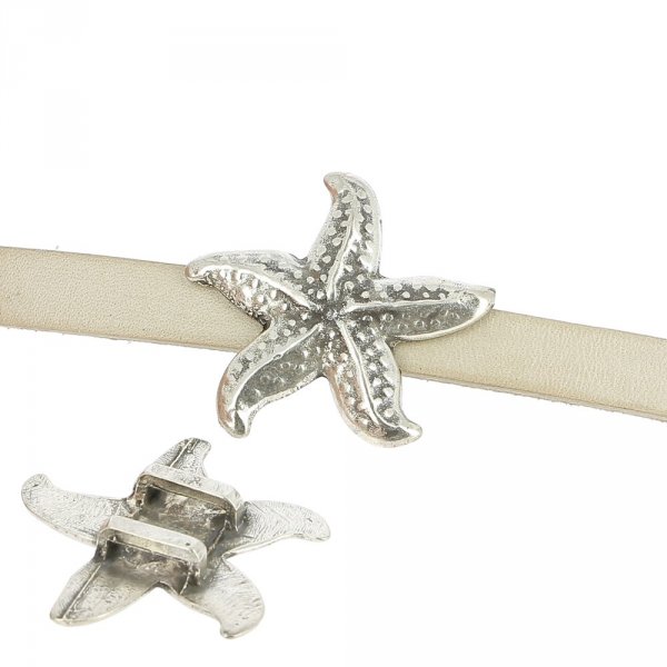 Passagem Zamak de 10 mm N&deg;51 Prata