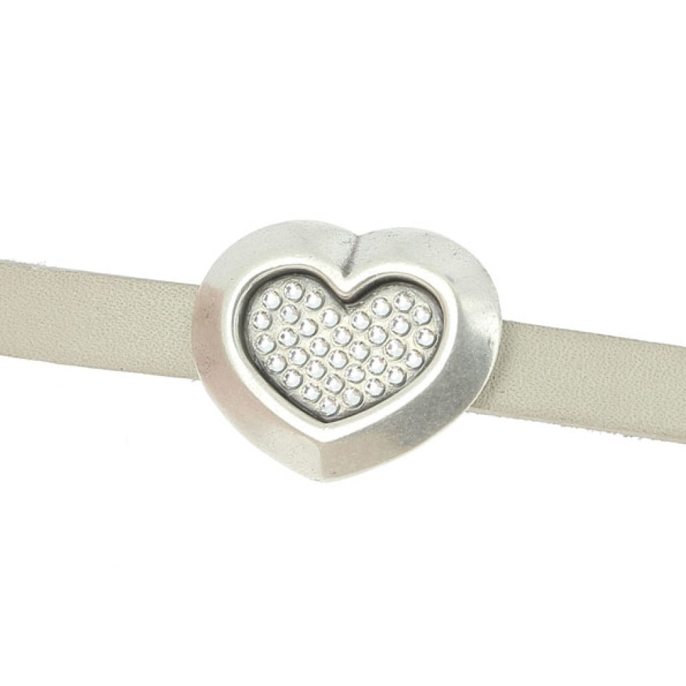 Passagem Zamak de 10 mm N°52 Prata