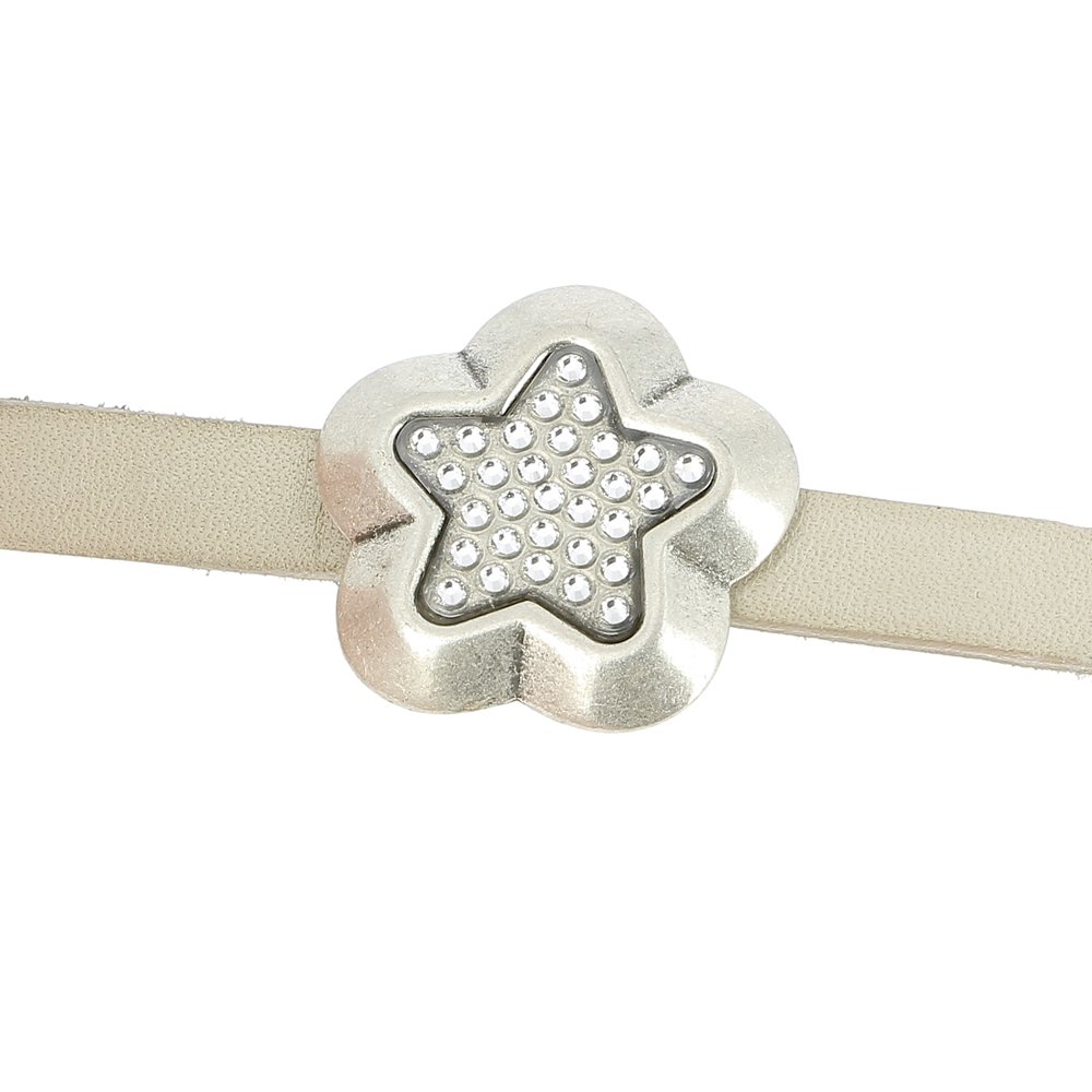 Passagem Zamak de 10 mm N°54 Prata