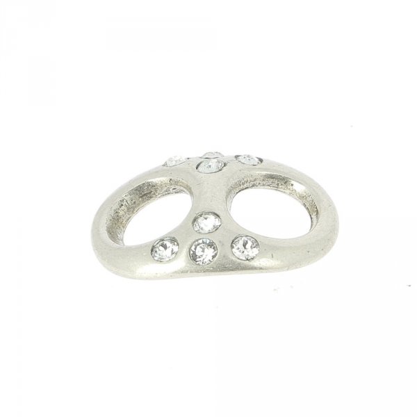 10 mm Zamak pass-through N&deg;55 Prata