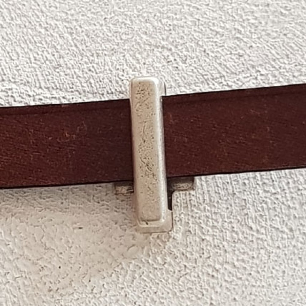 13 mm Zamak Passage N°27 Prata