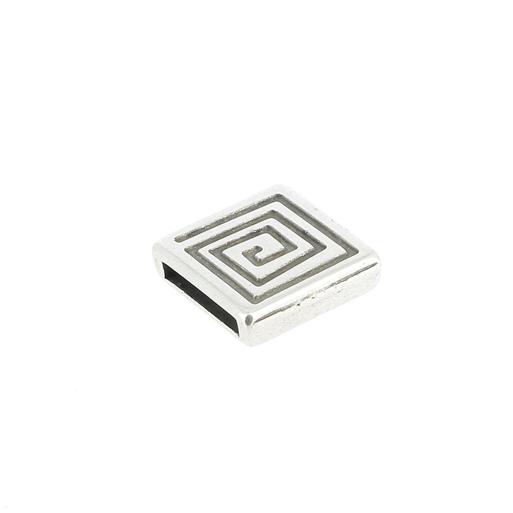 13 mm Zamak Passage N°04 Prata