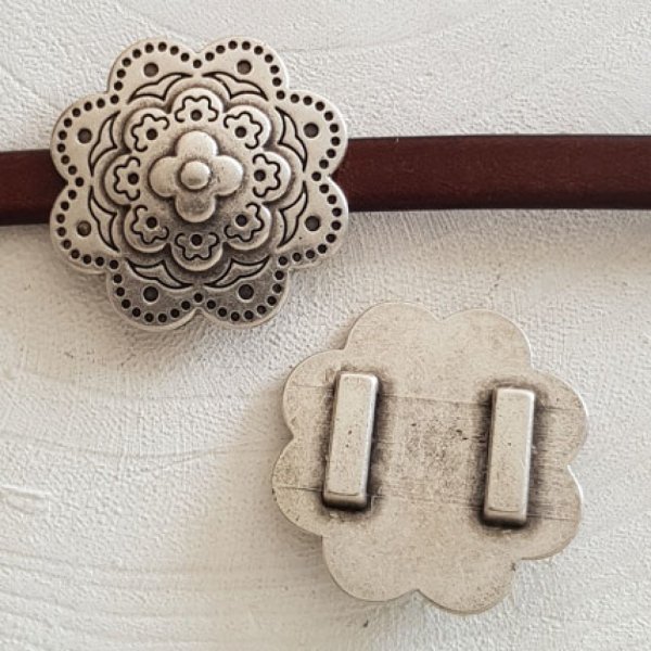 Zamak N&deg;10 Silver 13 mm de passagem