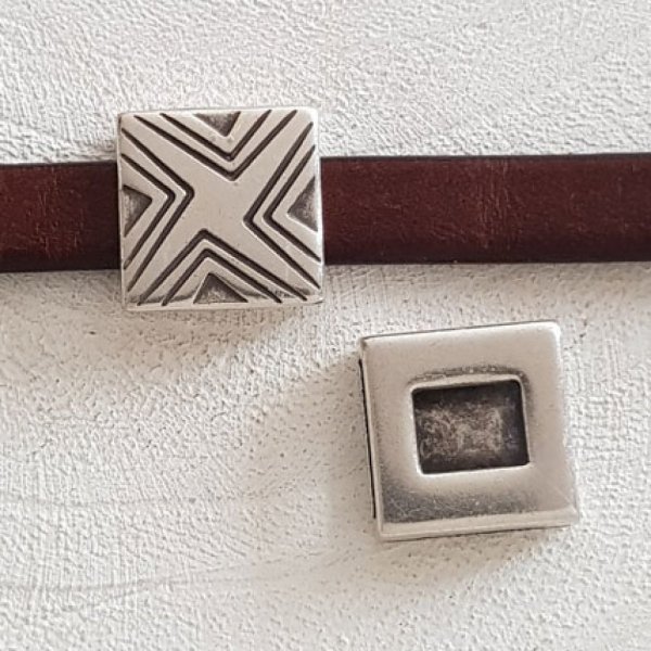 13 mm Passagem de Zamak N&deg;21 Prata