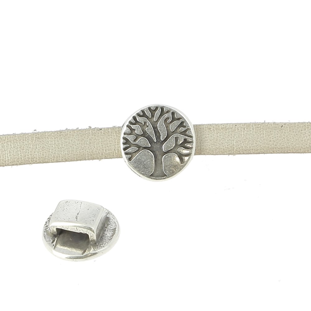 5 mm Passagem Zamak N°06 Prata