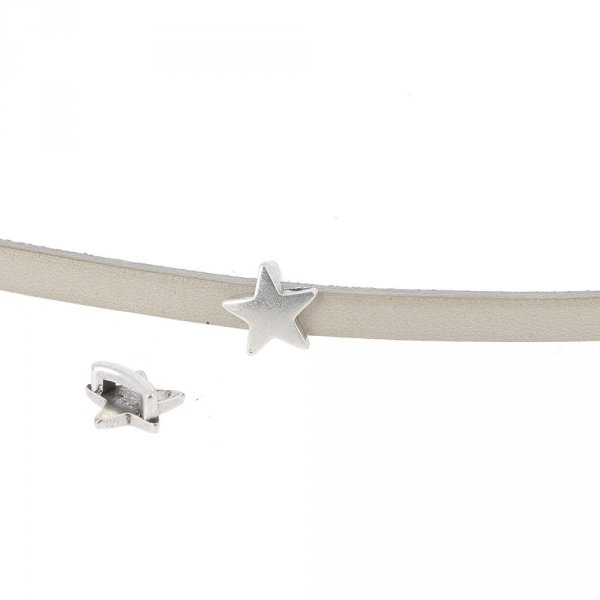 5 mm Passagem de Zamak N&deg;07 Prata