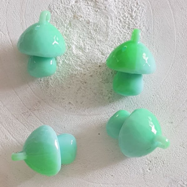 Pendente Cogumelo bicolor N&deg;07