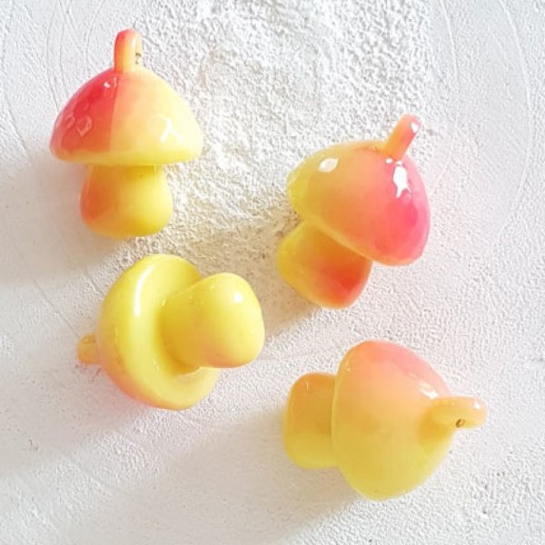 Pendente Cogumelo bicolor N&deg;08