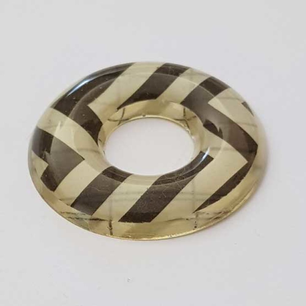 Pendente donuts de 35 mm em resina N°001