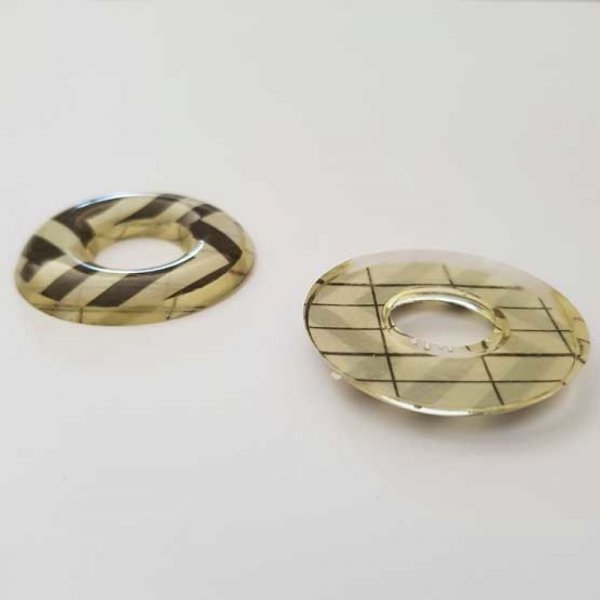 Pendente donuts de 35 mm em resina N&deg;001