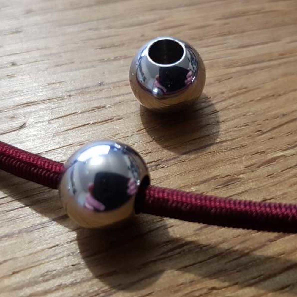 Talão 10 mm Aço inoxidável N°01