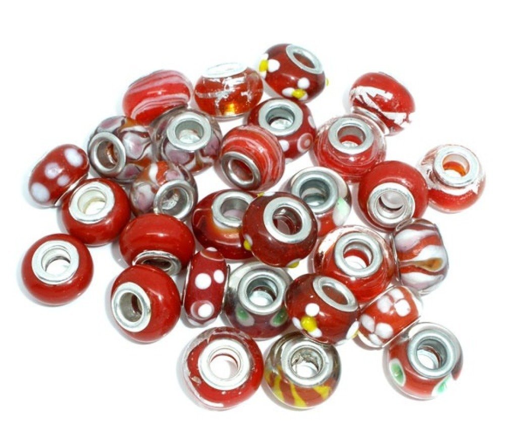 Pearl N°0000 Lote de 100 misturas Vermelho