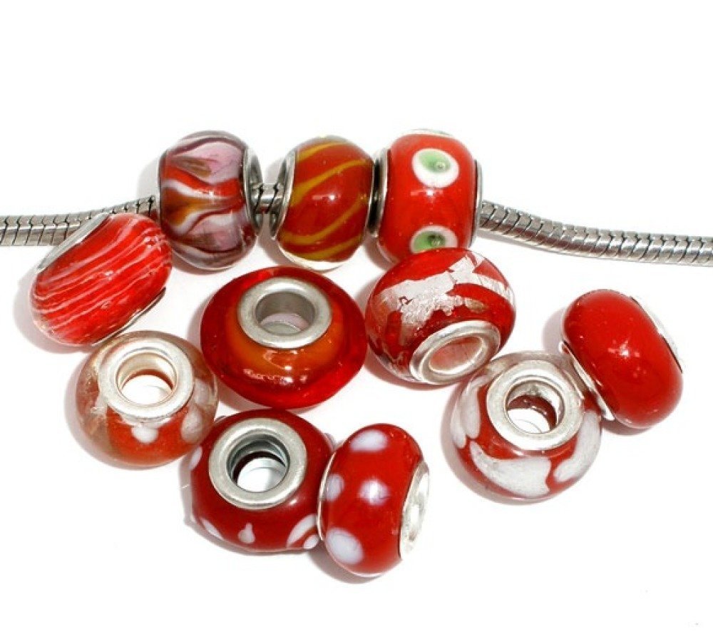Pearl N°0000 Lote de 100 misturas Vermelho