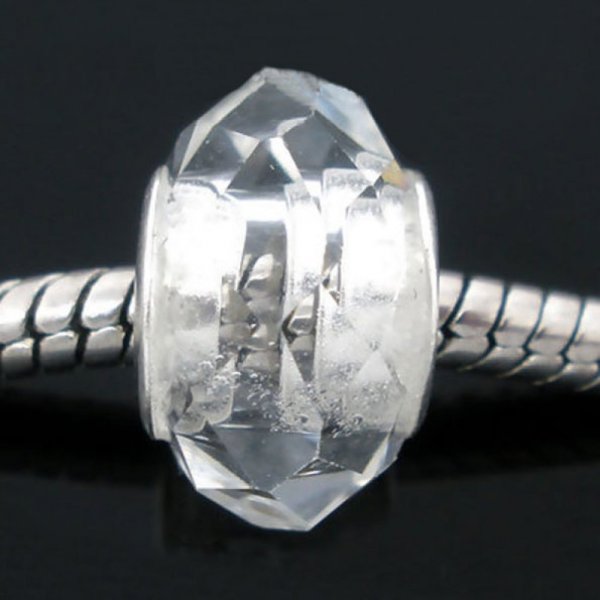 Perle N&deg;0108 transparent compatible europ&eacute;en