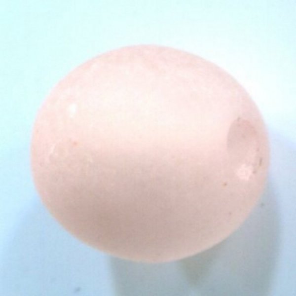 Perle Polaris Mat Ronde 14 mm Light Peach 01 x 1 Pi&egrave;ce