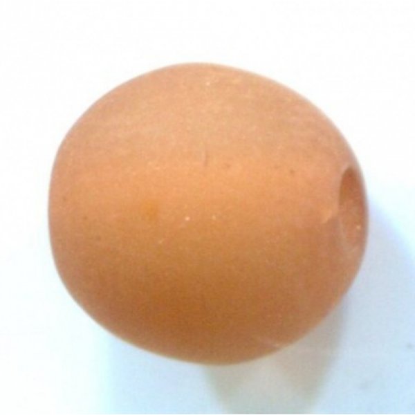 Perle Polaris Mat Ronde 18 mm light smoked topaz 01 x 1 Pi&egrave;ce