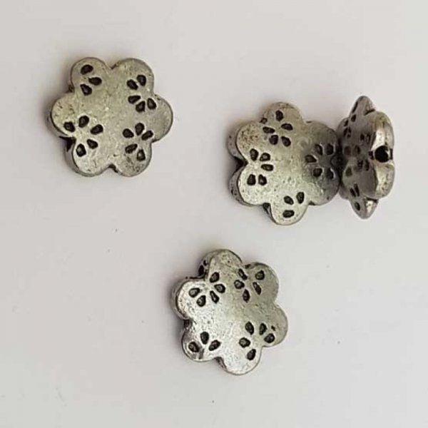 Perle divers en m&eacute;tal argent&eacute; 012 argent