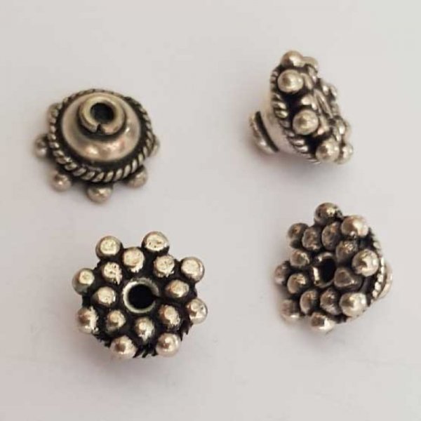 Perle divers en m&eacute;tal argent&eacute; 033 argent